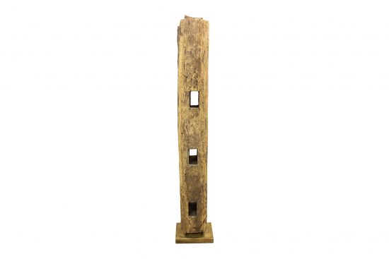 Pilar de madera casa balinesa 25x25x190cm