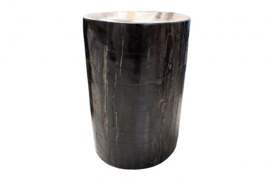 Taburete madera fosilizada negro ≤ de 80 Kg