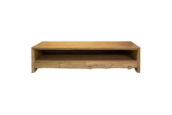 Mueble TV 4 cajones madera de Mindi 200x46x55cm