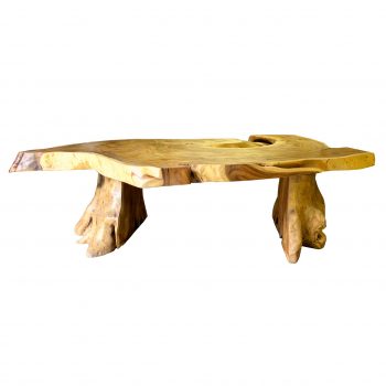 Mesa café madera de Suar 165x75x50cm